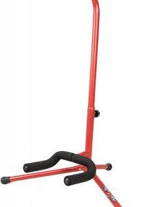PIG HOG FAT FOAM GUITAR STAND, RED