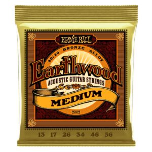 Earthwood Medium 80/20 Bronze Acoustic Guitar Strings - 13-56 Gauge