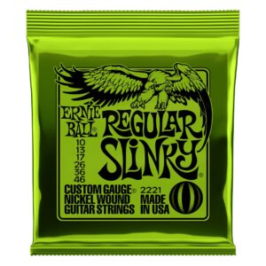 Regular Slinky Nickel Wound Electric Guitar Strings - 10-46 Gauge