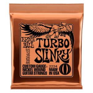 Turbo Slinky Nickel Wound Electric Guitar Strings 9.5 - 46 Gauge
