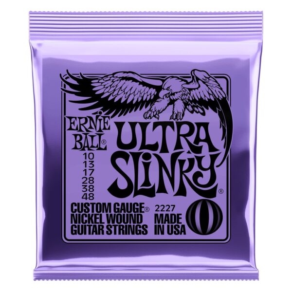 Ultra Slinky Nickel Wound Electric Guitar Strings - 10-48 Gauge