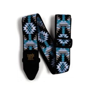 Ernie Ball Albuquerque Blue Jacquard Strap
