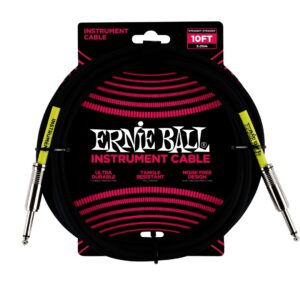 10' Straight / Straight Instrument Cable - Black