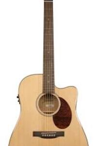 Jasmine JD37CE-NAT Dreadnought Acoustic Electric Guitar. Natural Finish