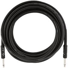 FENDER 18.6' INSTRUMENT CABLE - BLACK