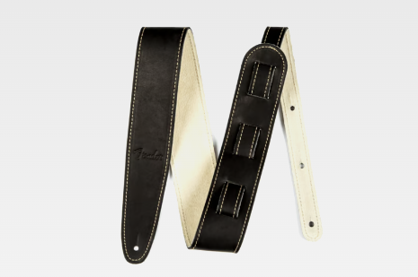 Capture the essence of rock 'n' roll Americana and worn-in feel of a favorite mitt with Fender Ball Glove guitar straps. Each 2.5" leather strap delivers total durability on any stage, along with a classic vibe that's sure to set off any performance. Features Genuine baseball glove leather Heavy-duty contrast stitching Adjustable sizing (40" - 55") Soft suede underside Embossed Fender logo