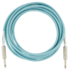 Fender Original Series cables were designed by combining solid construction - featuring spiral shielding and durable nickel-plated connectors - with inimitable Fender styling to create a high-performance, reliable choice for your cable needs in the studio and on stage. Features Available in 10', 15' and 18.6' lengths Classic Fender colors 8mm outer diameter wire jacket 23 AWG 90% OFC spiral shielding Nickel-plated connectors Backed by a lifetime guarantee