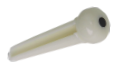 GROVER BRIDGE PINS PLASTIC WHITE W/DOT - DOZEN