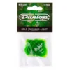 GEL PICKS GREEN MEDIUM LIGHT 12/BAG