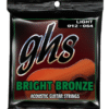 BB30L GHS ACOUSTIC GUITSR BRIGHT BRONZE LIGHT 12-54