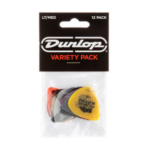 DUNLOP GUITAR PICK LIGHT/MEDIUM VARIETY PACK