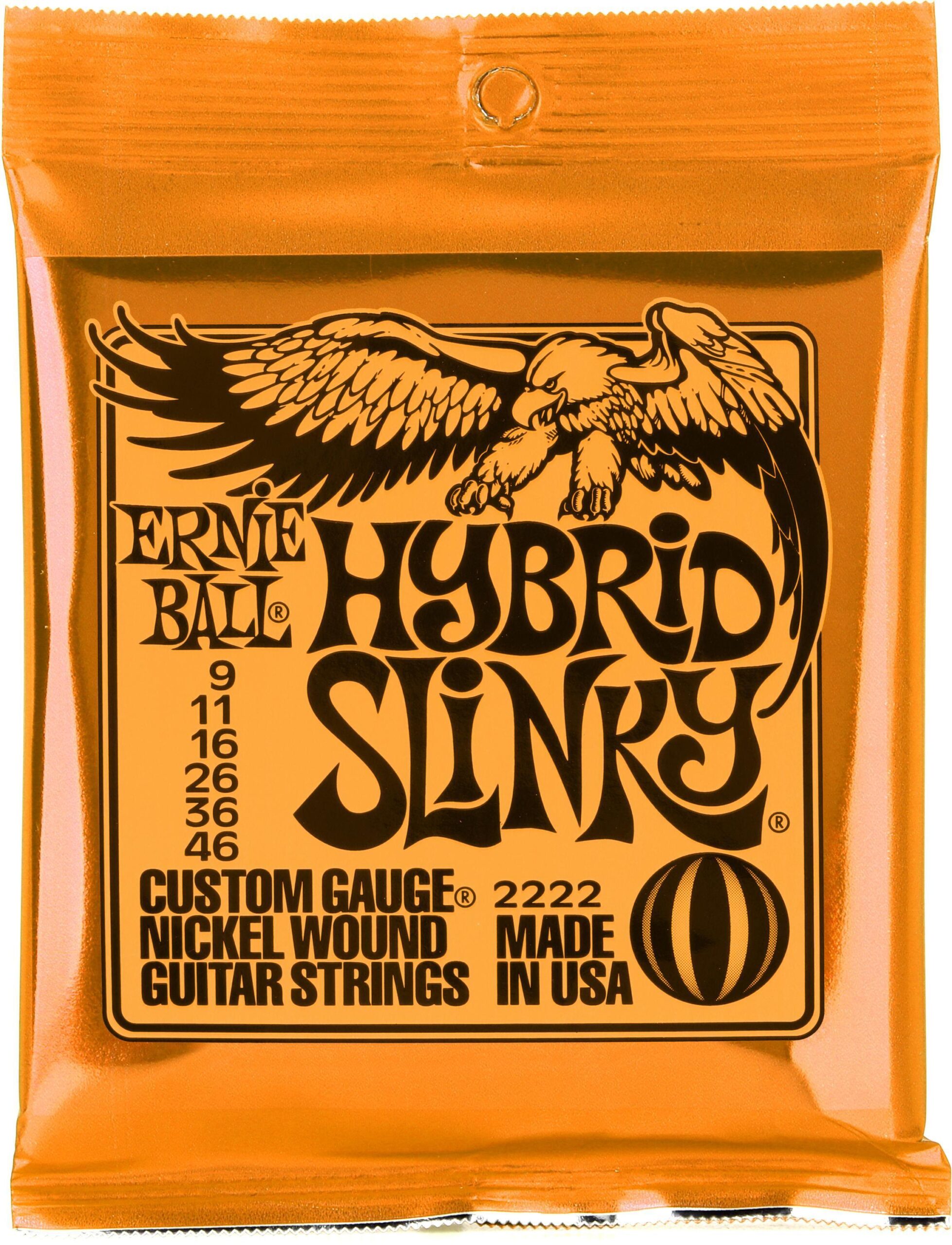 ERNIE BALL HYBRID SLINKY 9-46